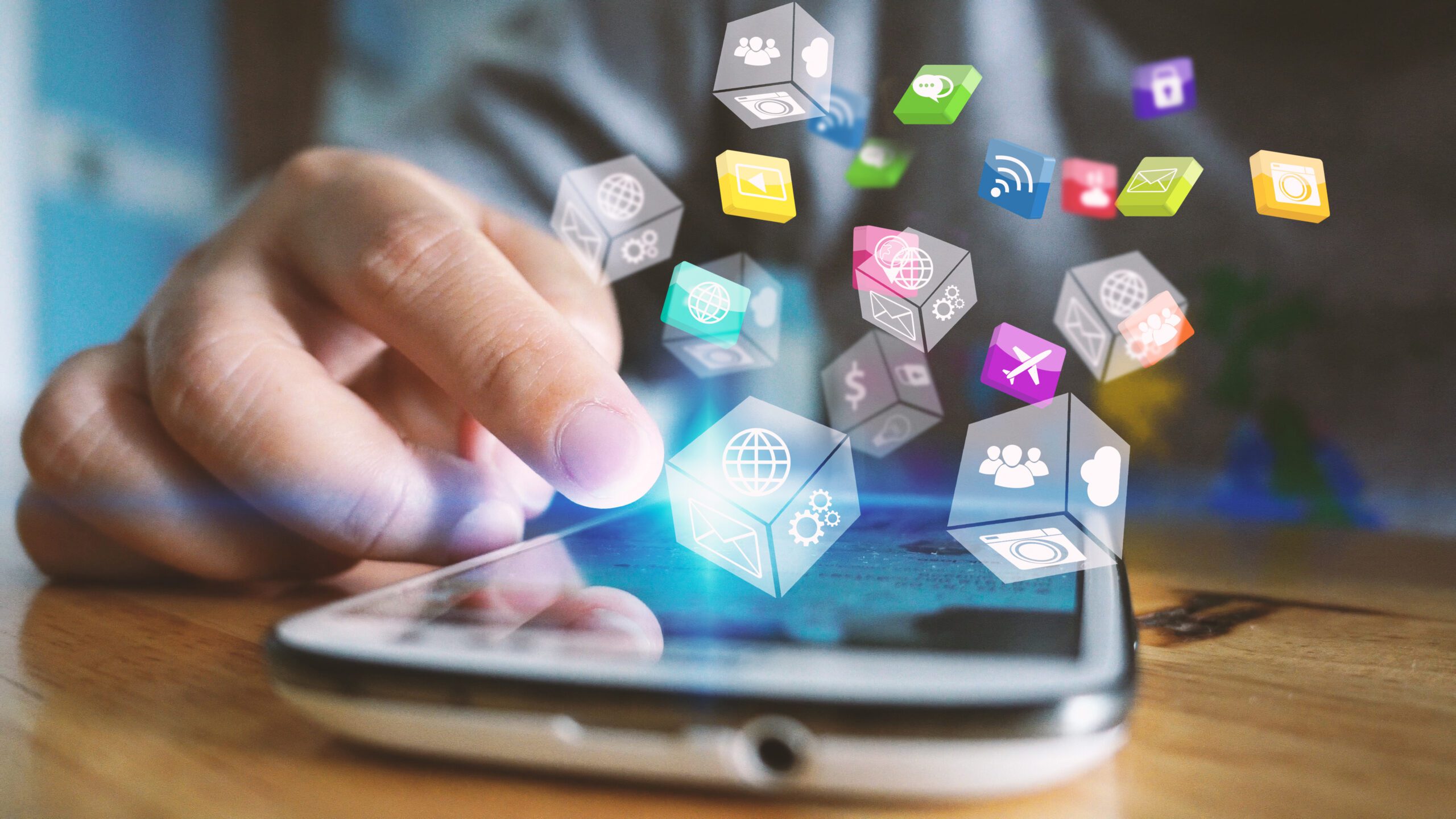 Social, Media, Concept. Media, Marketing.